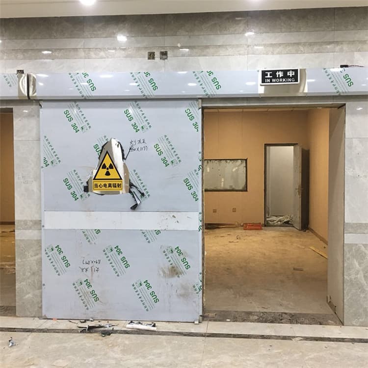 郑州双扇电动防护铅门